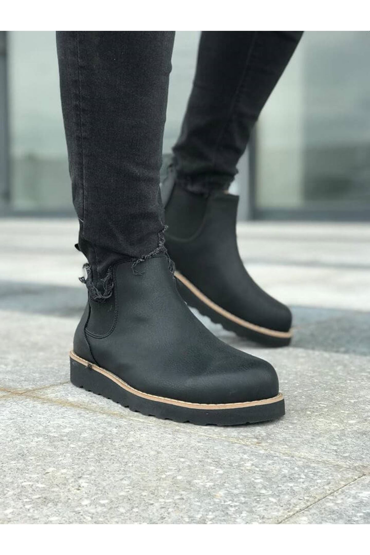 CH045 - CST Chealse Erkek Bot SIYAH