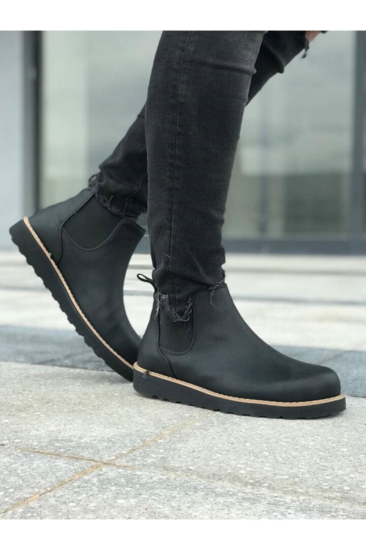 CH045 - CST Chealse Erkek Bot SIYAH