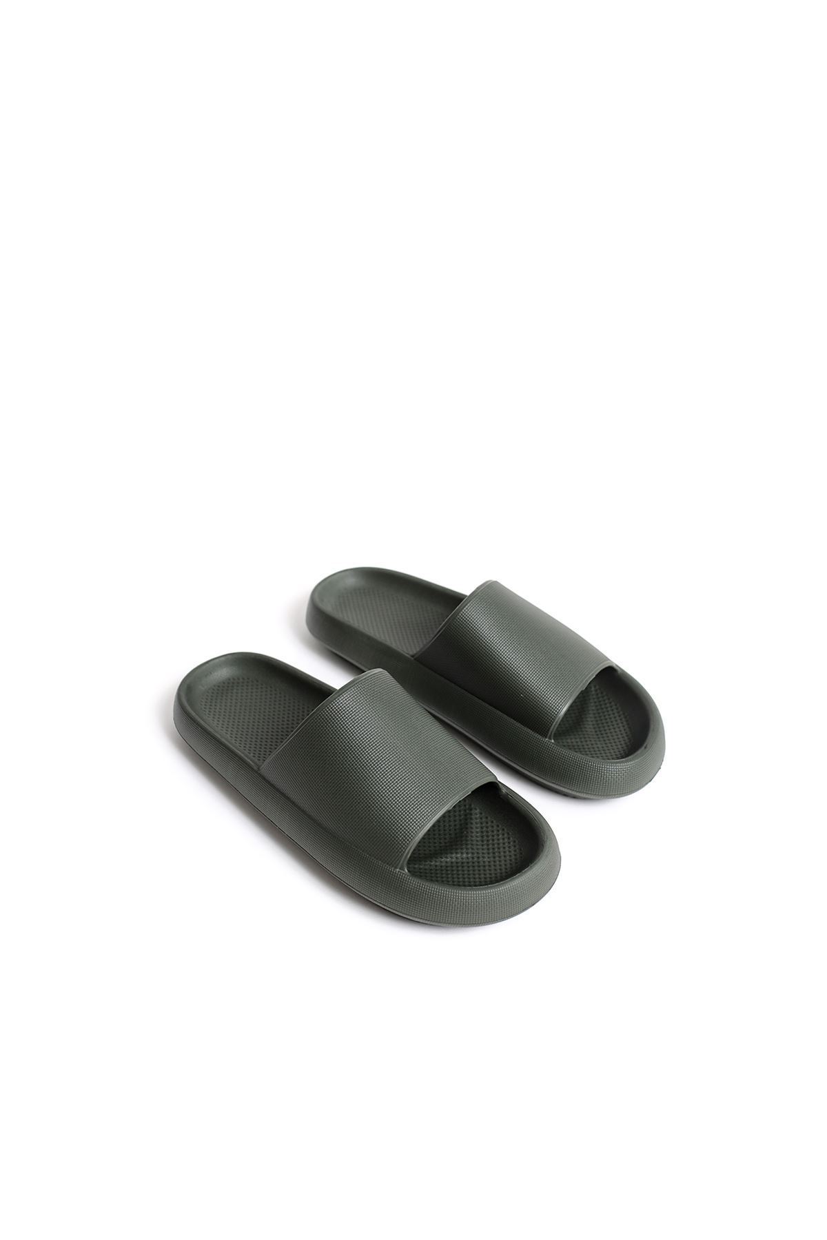 TRL001 - Poliüretan Erkek Terlik HAKI