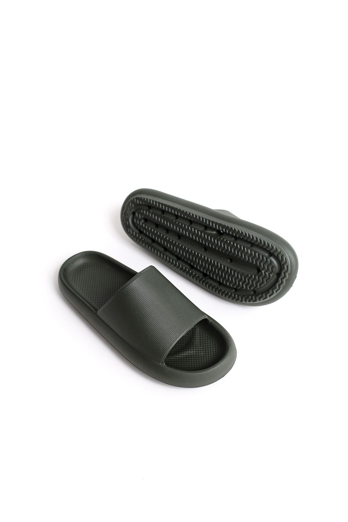 TRL001 - Poliüretan Erkek Terlik HAKI