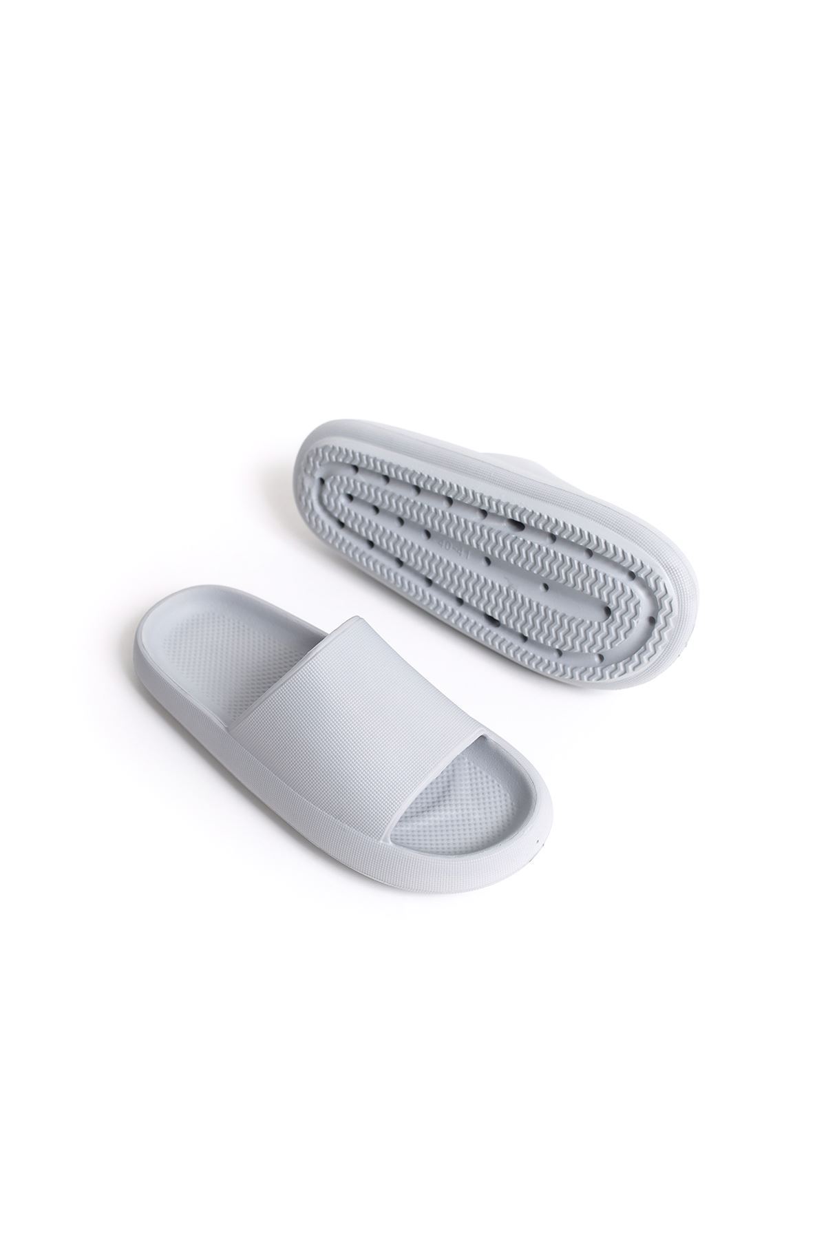 TRL001 - Poliüretan Erkek Terlik GRI