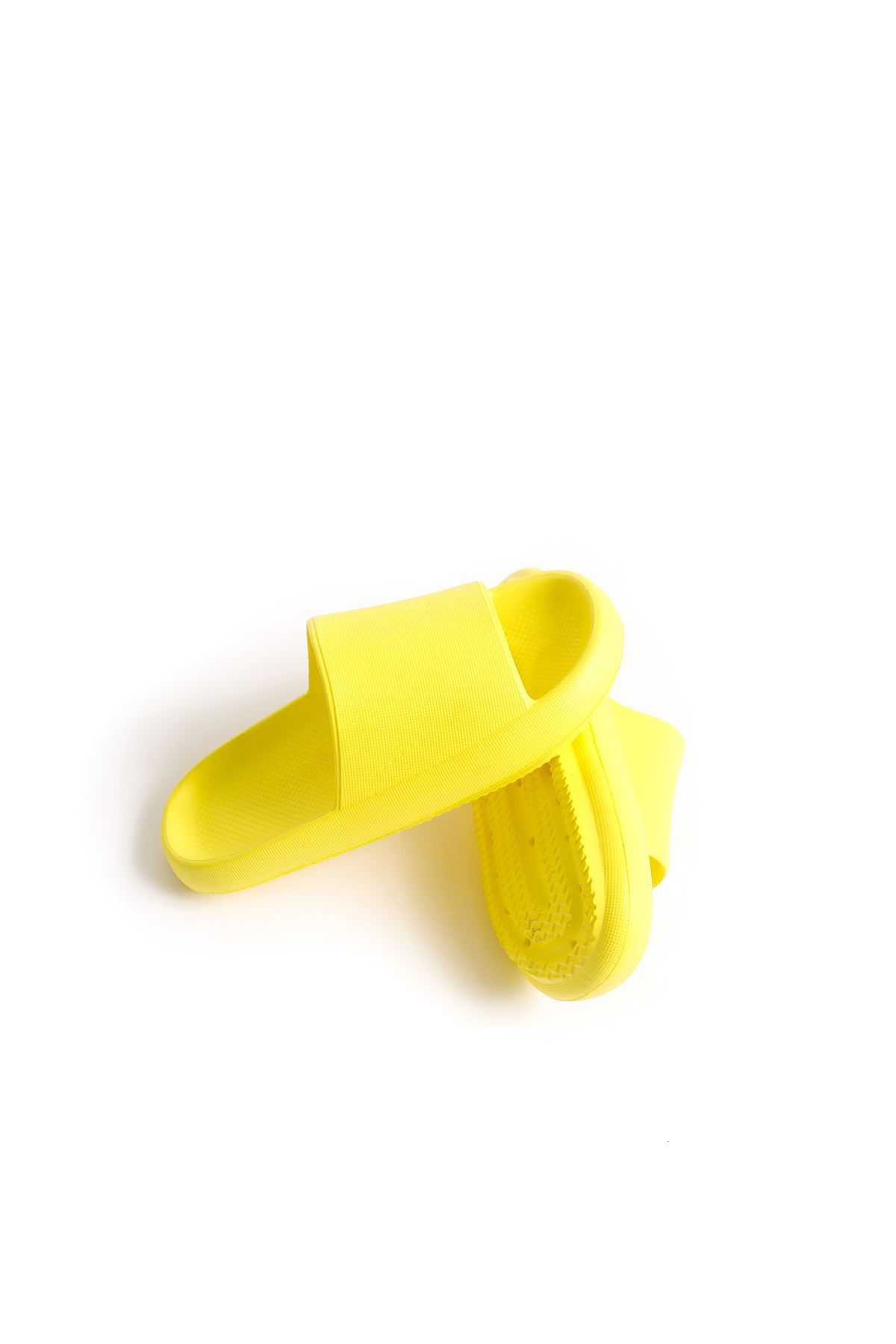 TRL001 - Poliüretan Erkek Terlik SARI