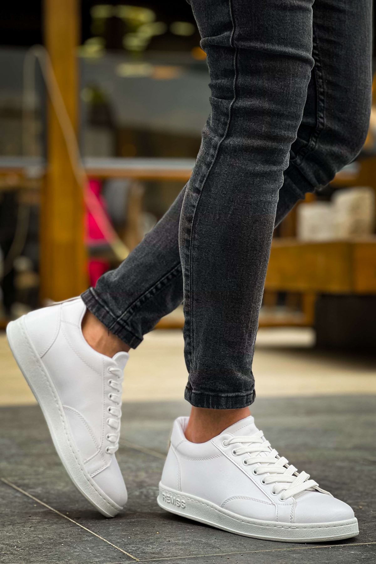 RS611 - CBT Erkek Ayakkabı BEYAZ