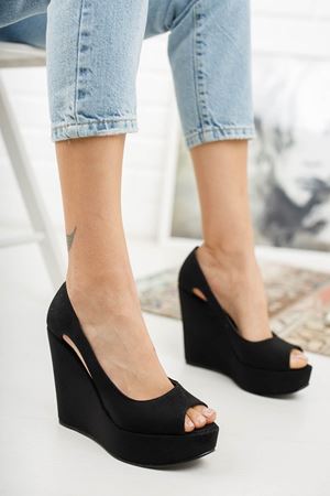 Cosef Dolgu Topuklu Kadın Ayakkabı