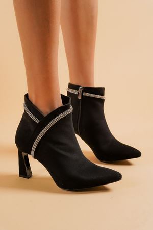 Human Taş Detaylı Topuklu Kadın Bot