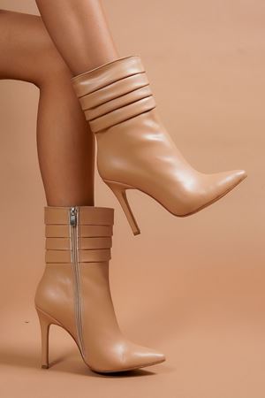 Nude Diamond Kadın Topuklu Bot