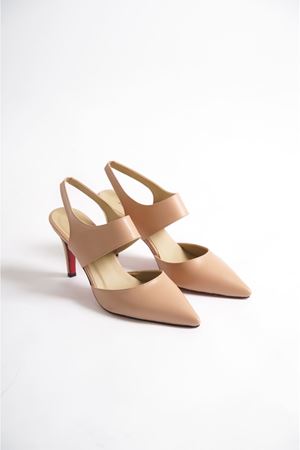 Nude Kadın İnce Topuklu Ayakkabı Stiletto Tamara