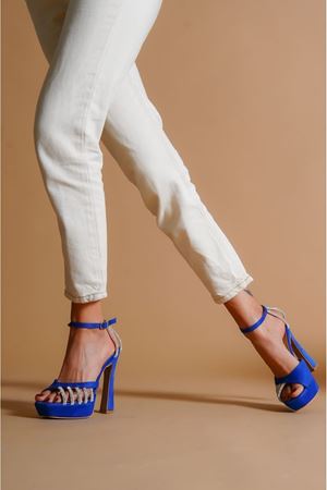 Sax Melanie Taş Detaylı Tasarım Kadın Ayakkabı