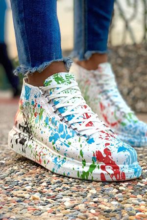 CH265 - CBT Roma Printed Erkek Ayakkabı Y.BENEKLI