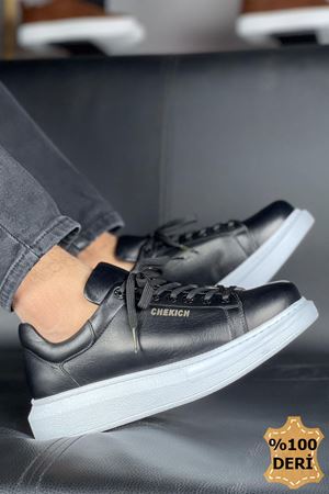 CH257 - DBT Estrella Deri Erkek Ayakkabı SIYAH