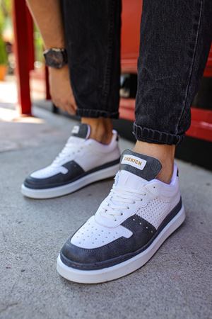 CH201 - CBT Hercules Erkek Ayakkabı ANTRASIT/BEYAZ