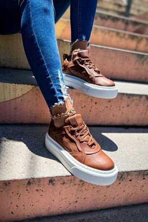 CH187 - CBT Kadın Ayakkabı TABA