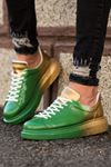 CH254 - CBT Pittura Erkek Ayakkabı 428 YESIL / SARI